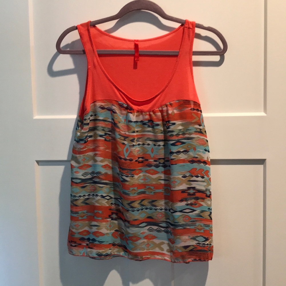 Half and Half Tank top